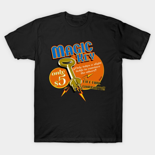 Magic key T-Shirt by eltronco